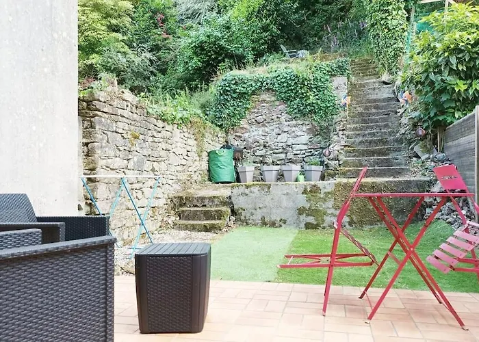 oo Le jardin oo paisible studio équipé et bien placé